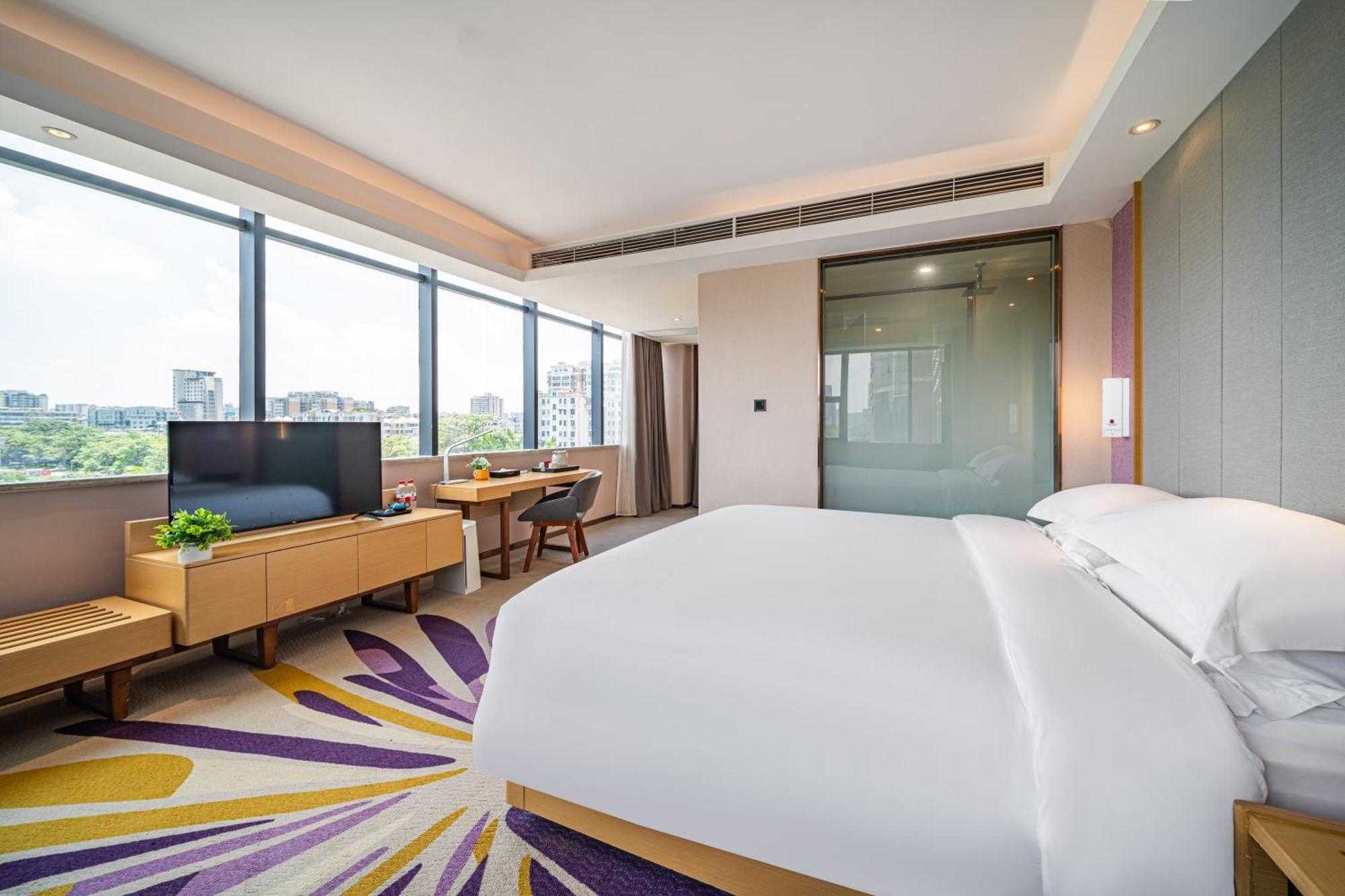 Echarm International Hotel Guangzhou Baiyun International Airport Huadu Plaza Branch - Free Deliver Service To Guangzhou Baiyun International Airport & Free Deliver Service To Canton Fair Complex During Canton Fair Period Exterior foto